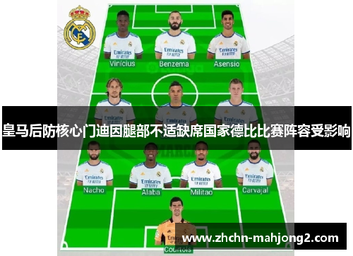 皇马后防核心门迪因腿部不适缺席国家德比比赛阵容受影响 皇马后防核心门迪因腿部不适缺席国家德比比赛阵容受影响